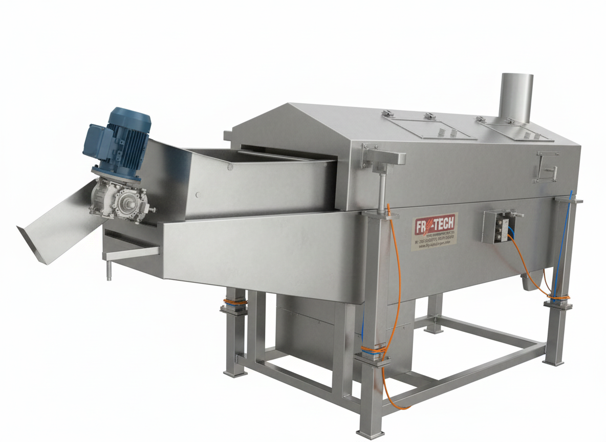 Frying Technology Best Namkeen Mini Continuous Frying System Manufacturer | Fry Tech Food